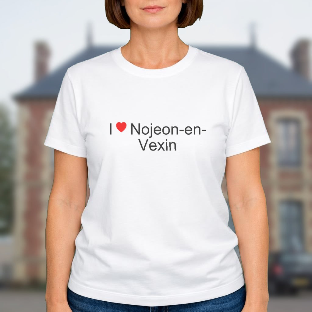 T-shirt I love nojeon-en-vexin
