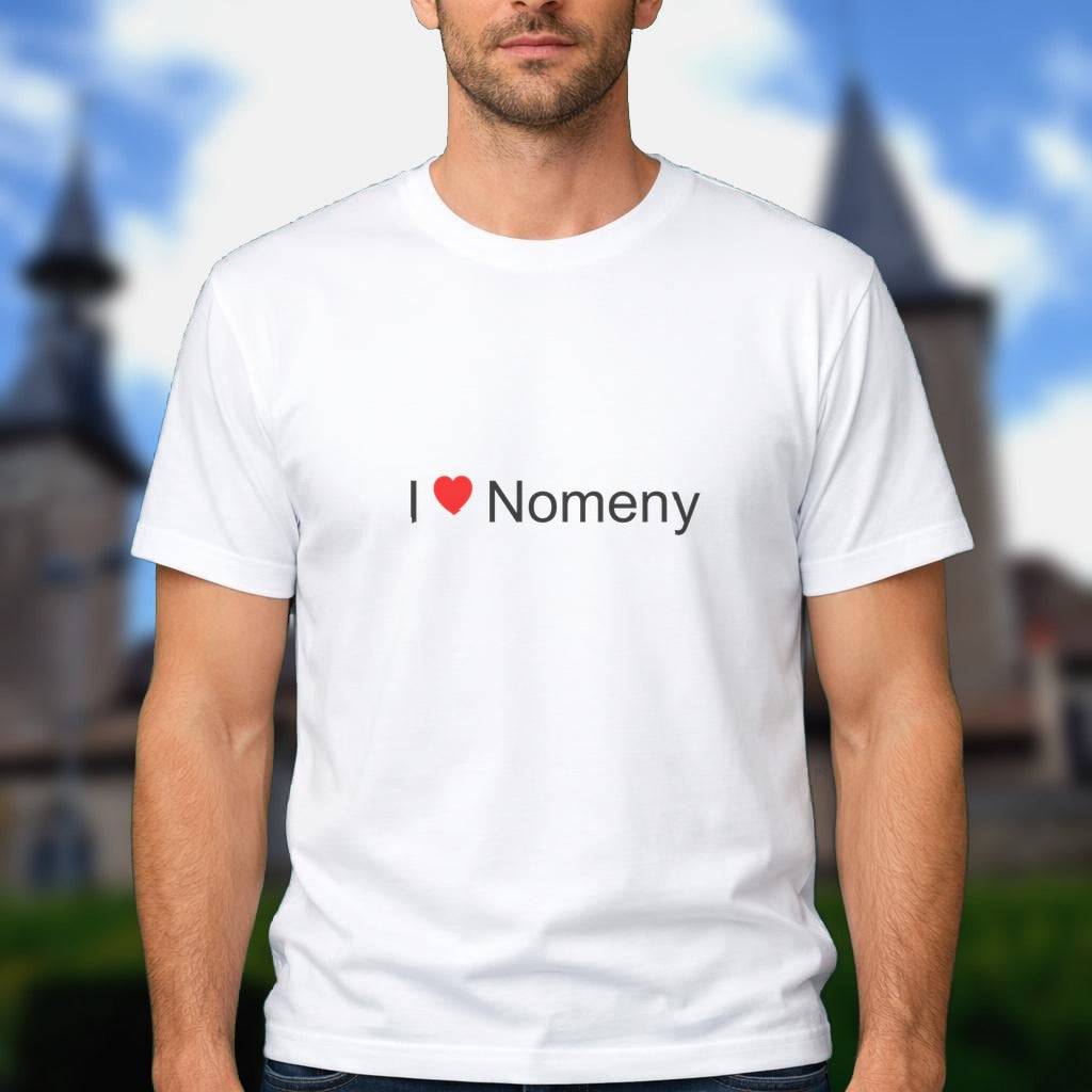 T-shirt I love nomeny