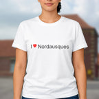 T-shirt I love nordausques