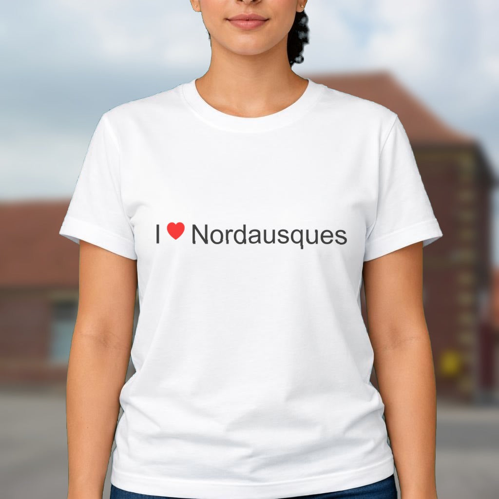 T-shirt I love nordausques
