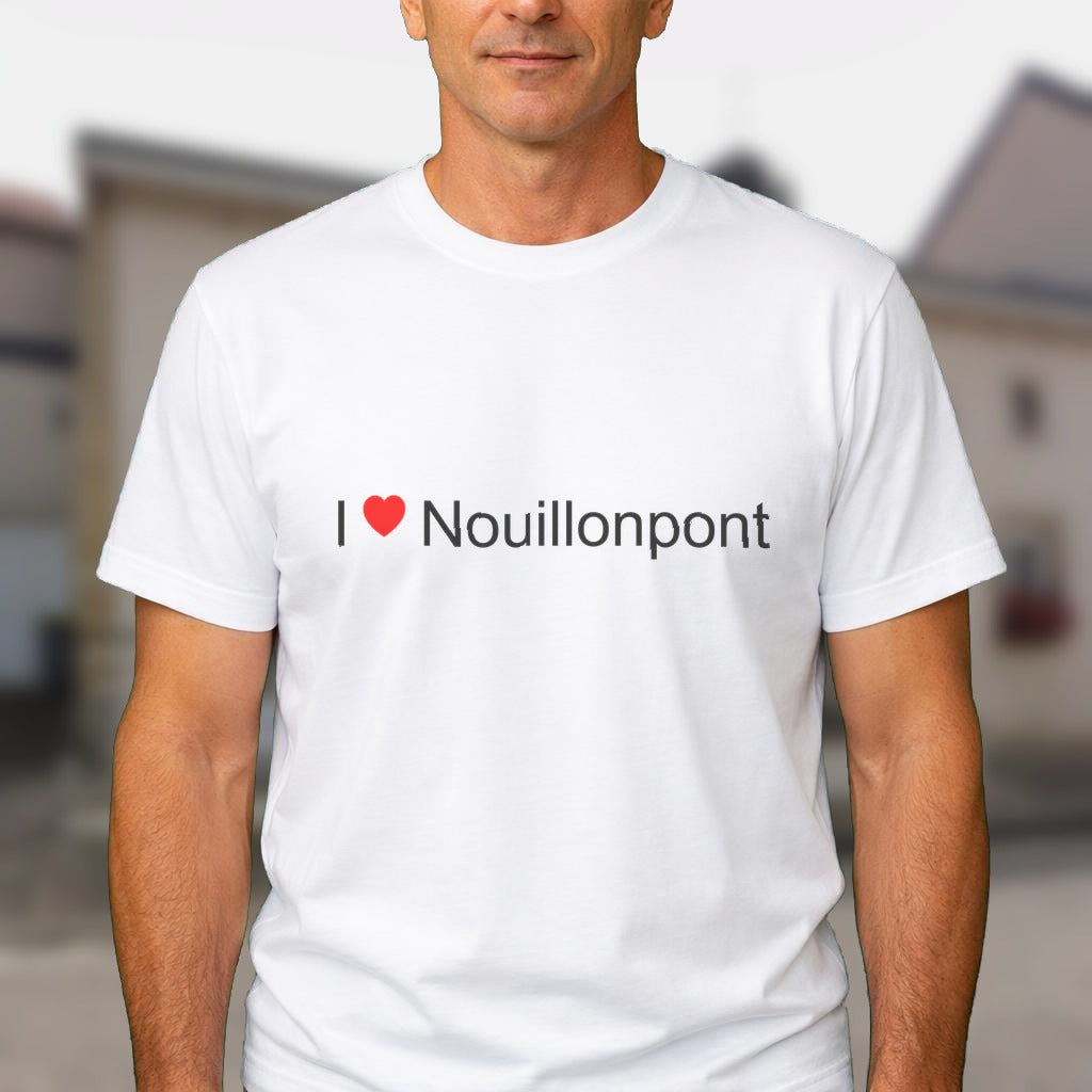 T-shirt I love nouillonpont