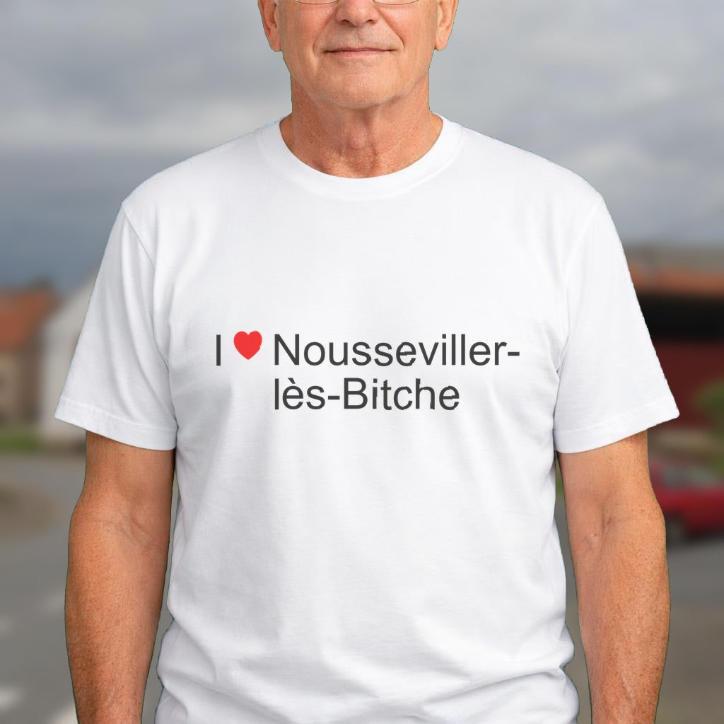 T-shirt I love nousseviller-lès-bitche