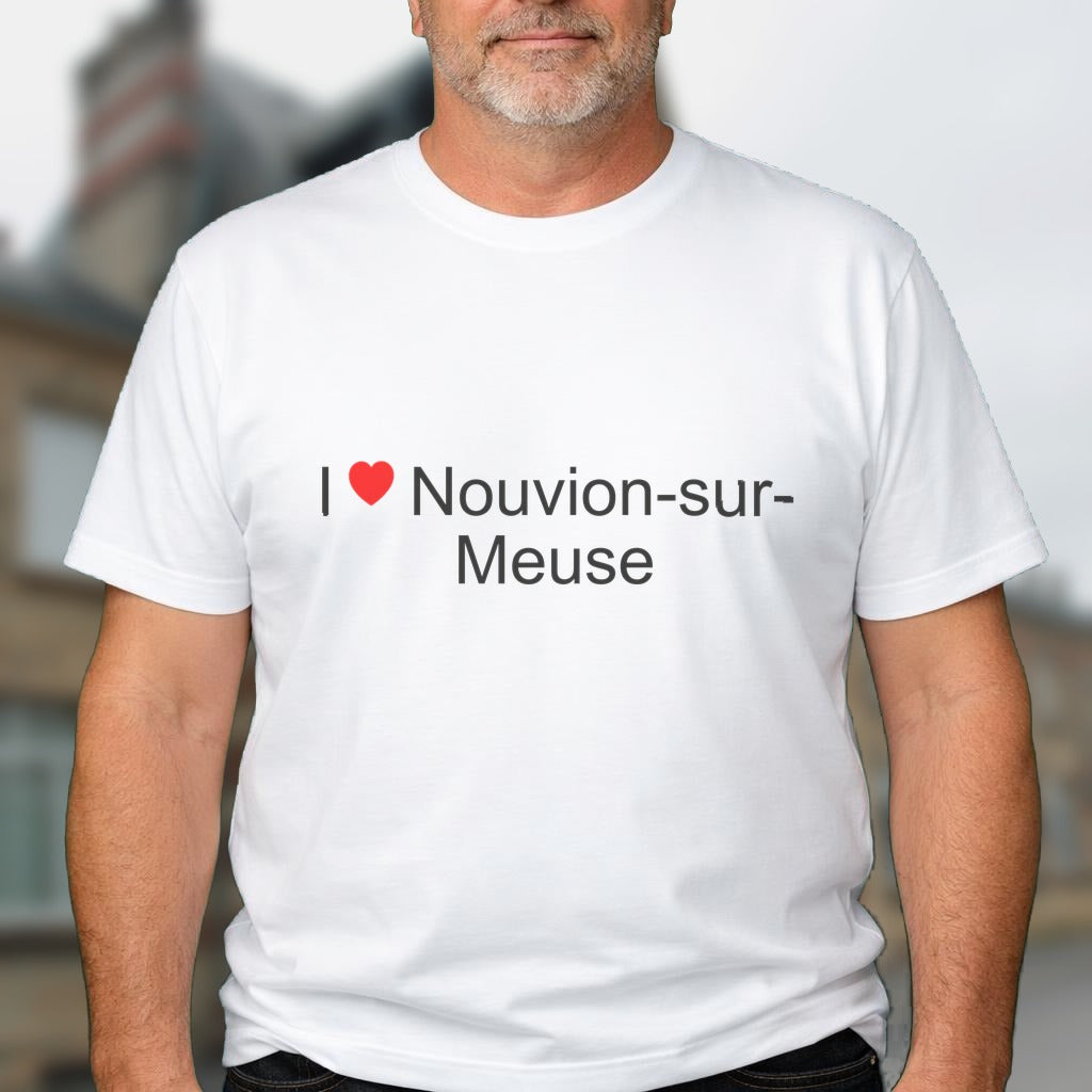 T-shirt I love nouvion-sur-meuse