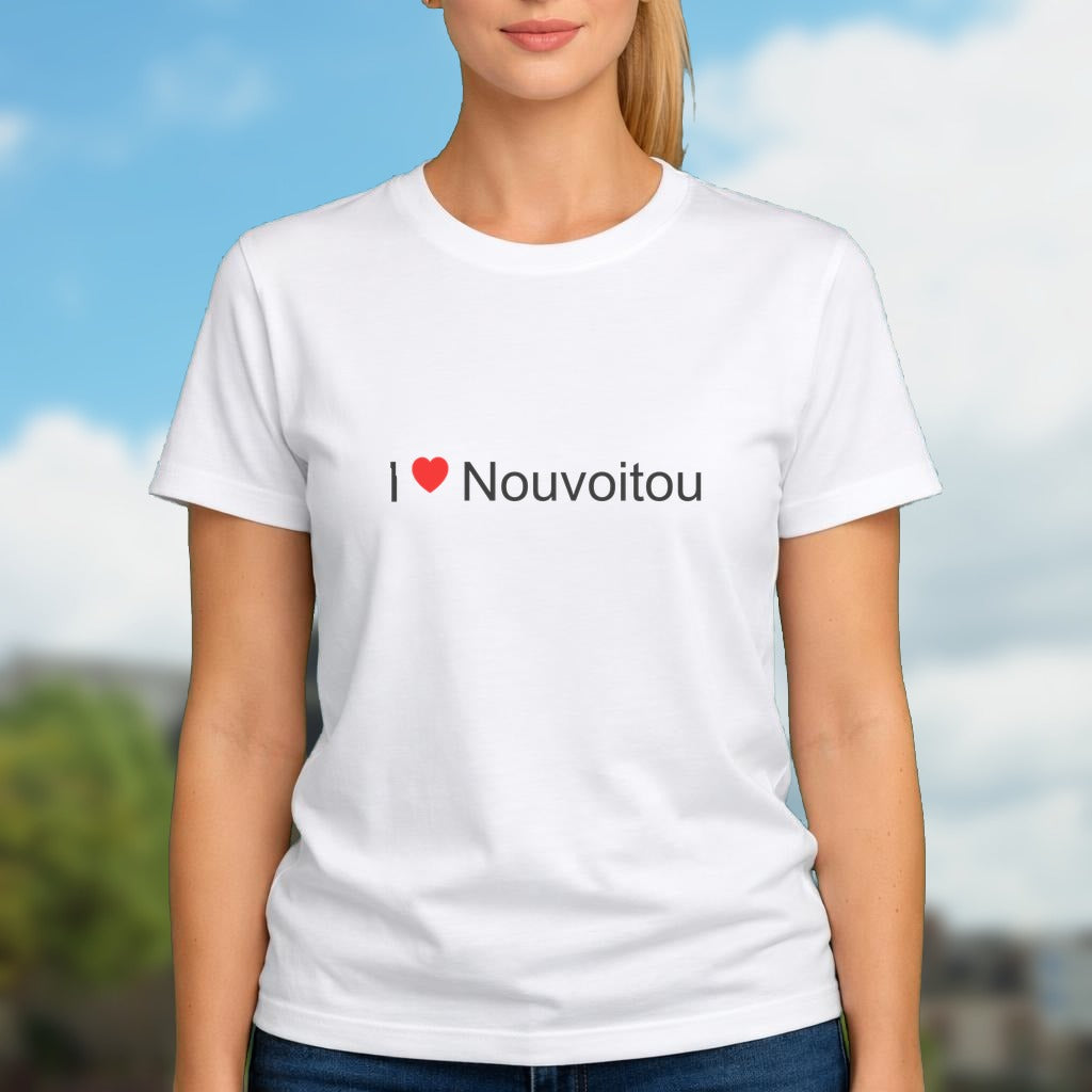 T-shirt I love nouvoitou