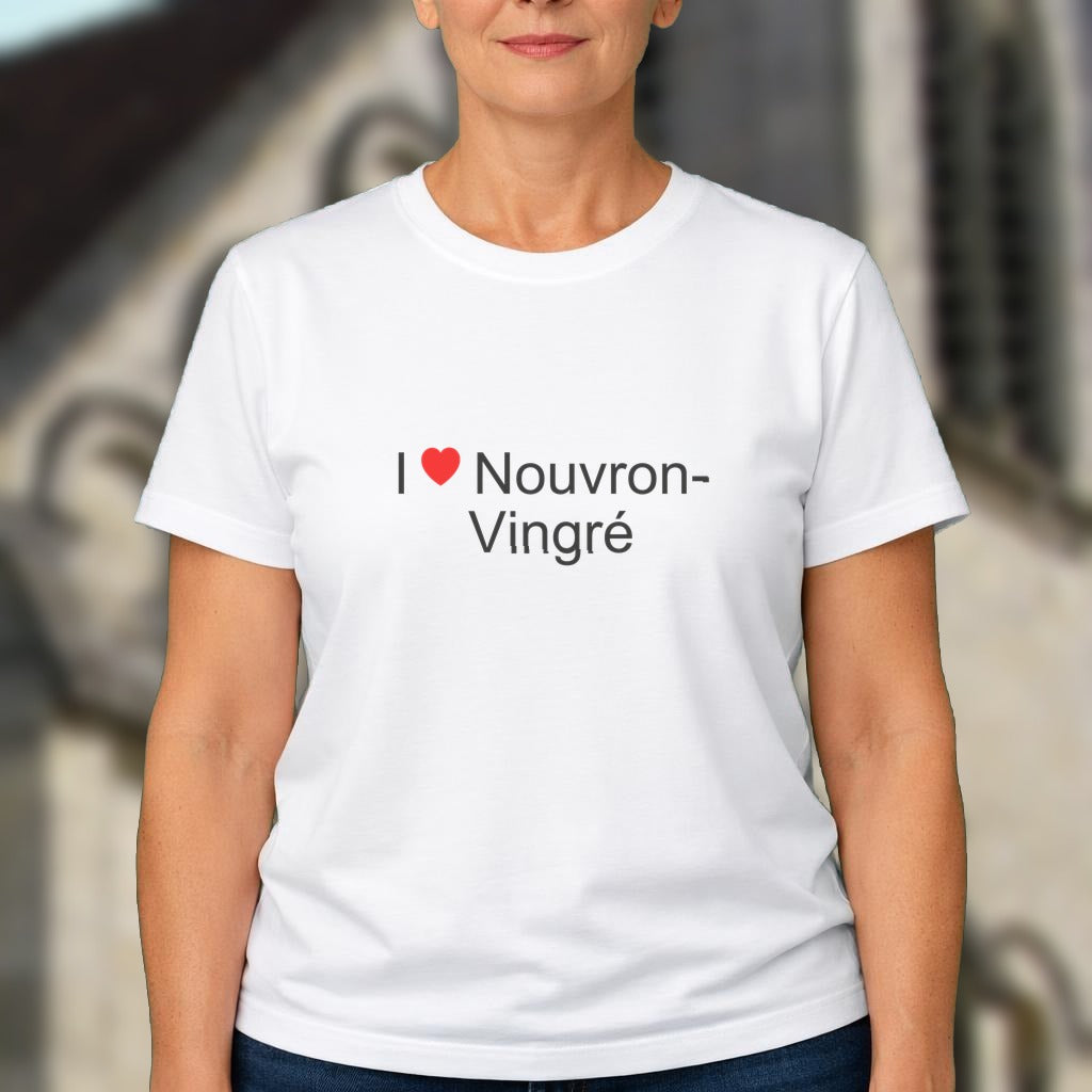 T-shirt I love nouvron-vingré