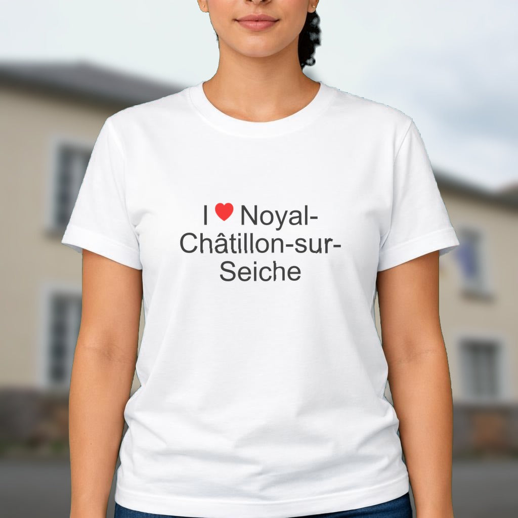 T-shirt I love noyal-châtillon-sur-seiche
