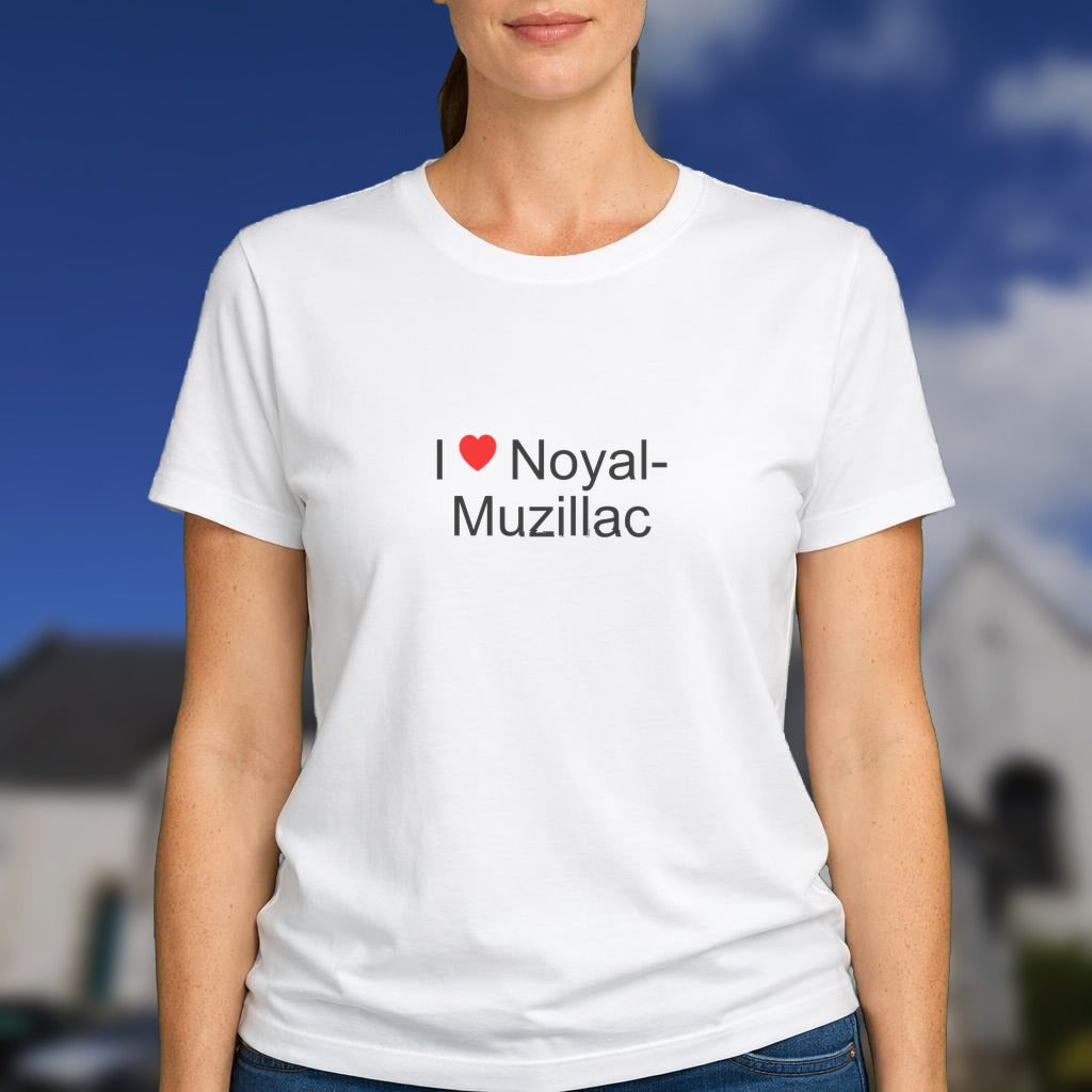 T-shirt I love noyal-muzillac