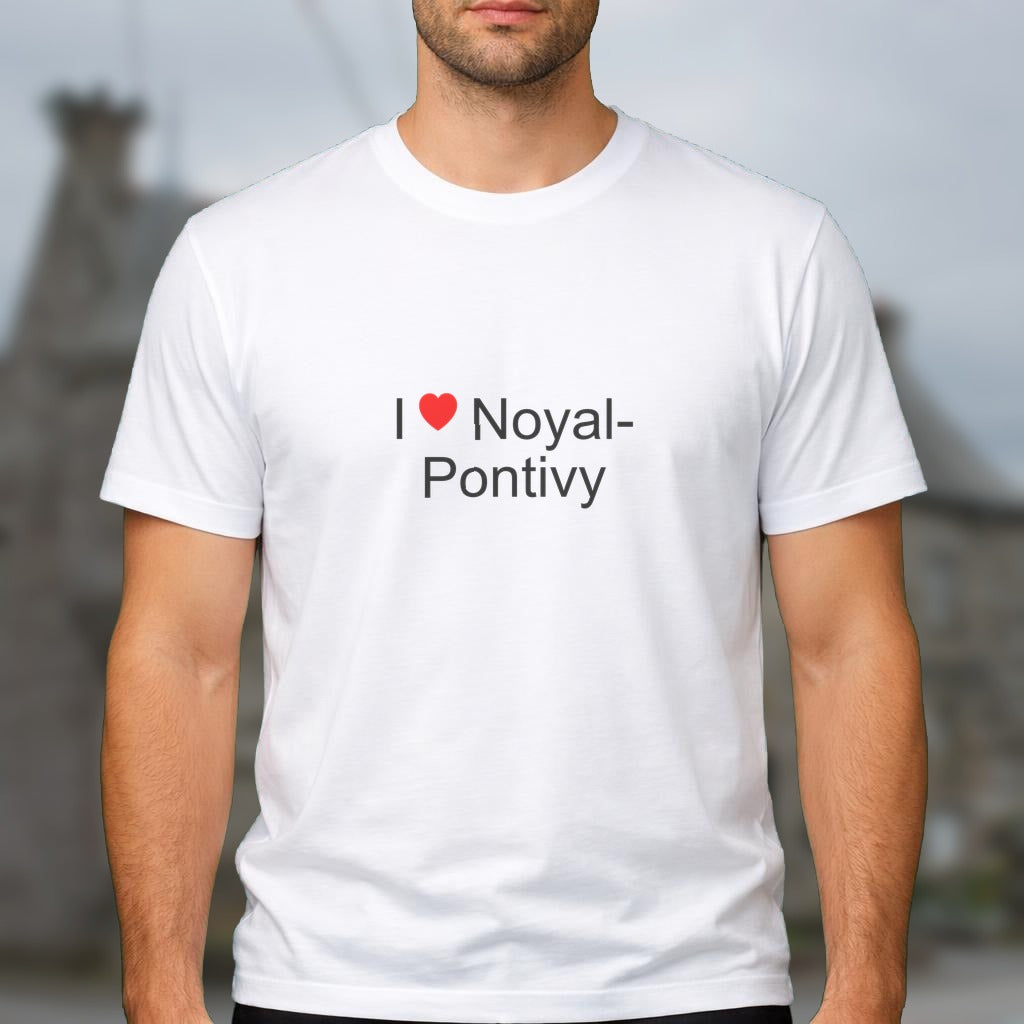 T-shirt I love noyal-pontivy
