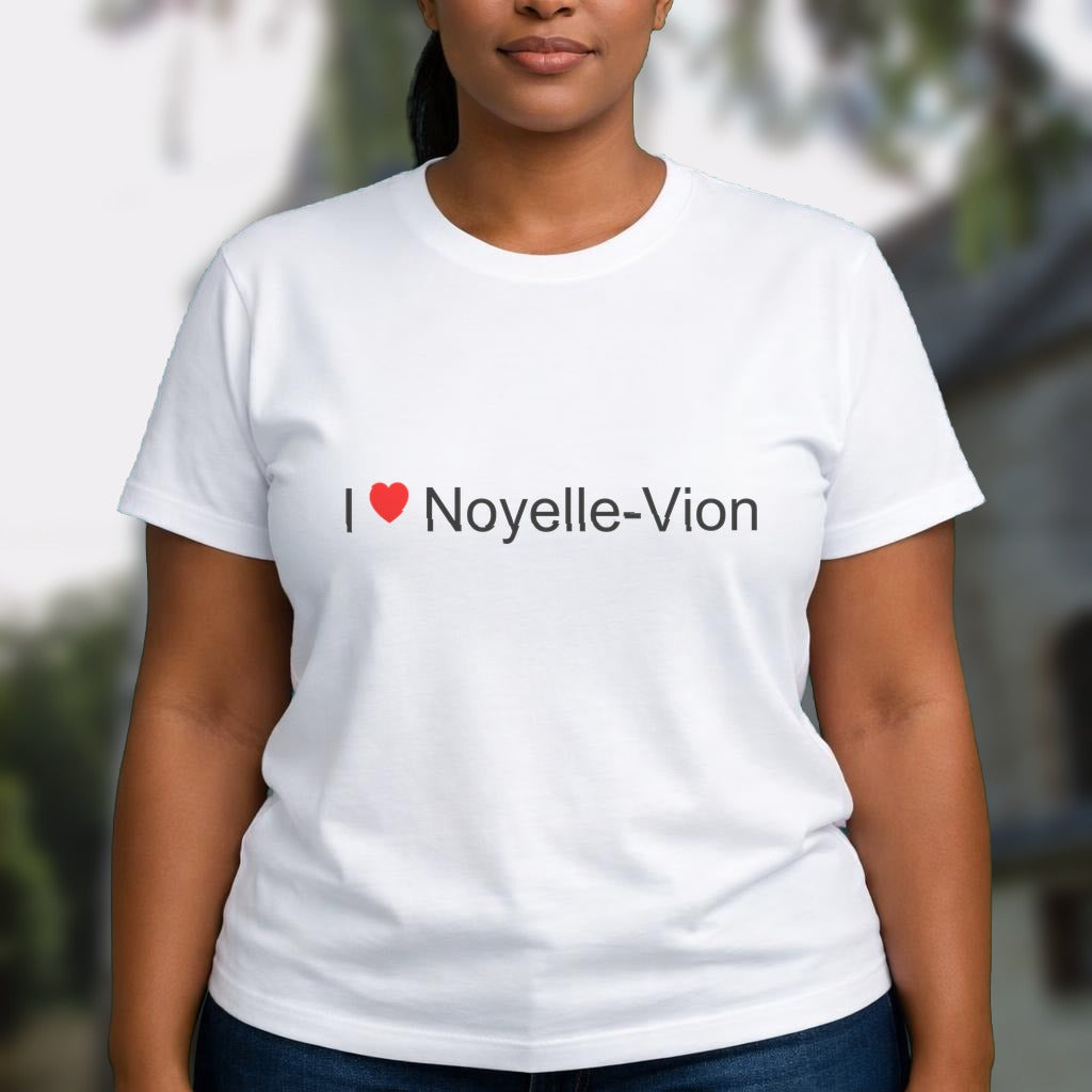 T-shirt I love noyelle-vion