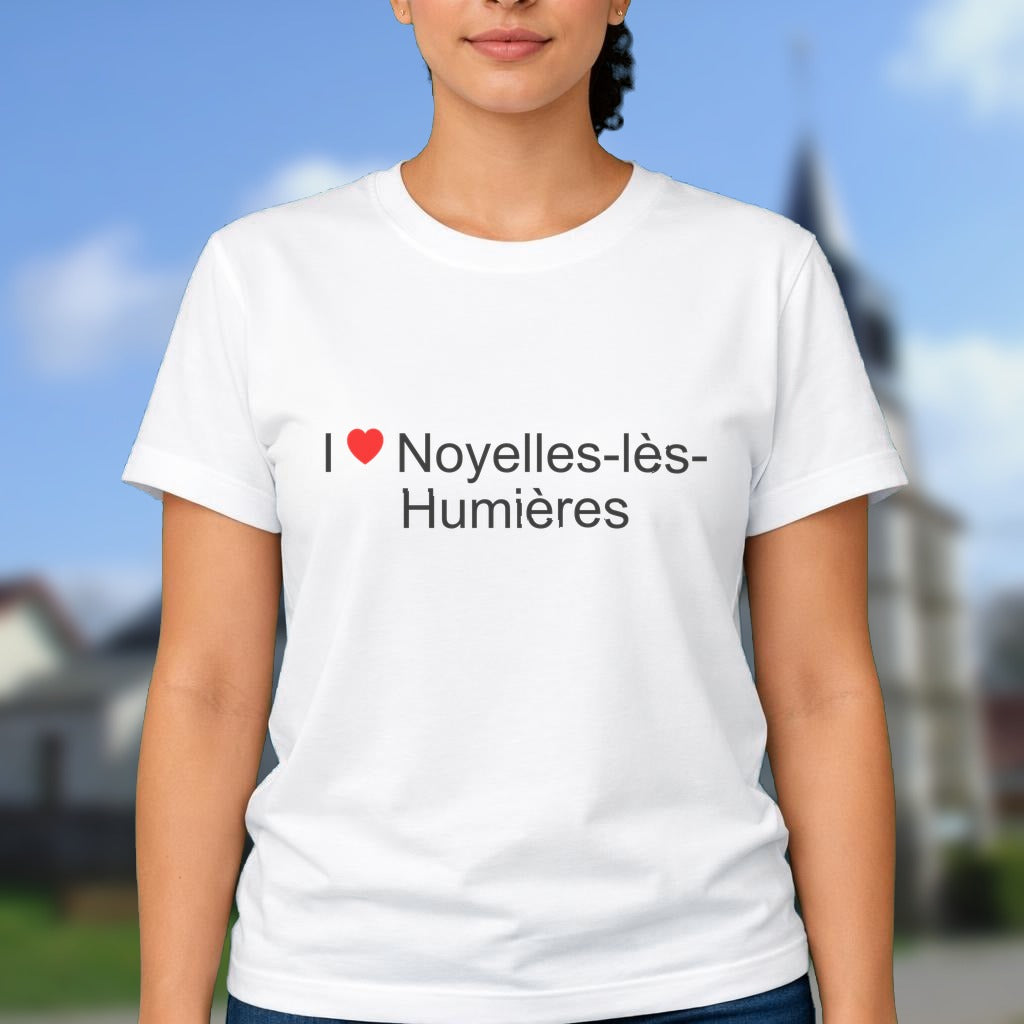 T-shirt I love noyelles-lès-humières