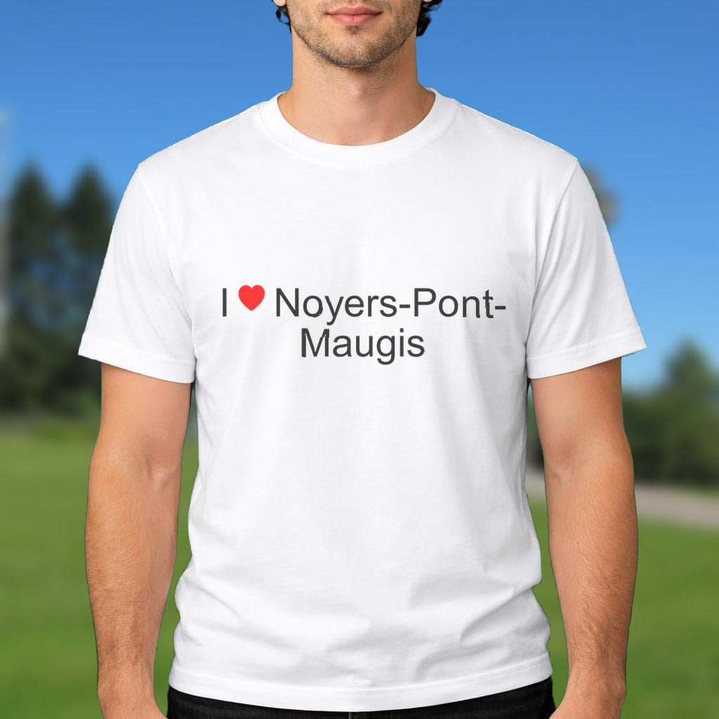 T-shirt I love noyers-pont-maugis