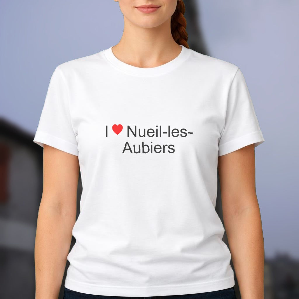 T-shirt I love nueil-les-aubiers