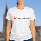 T-shirt I love obersaasheim