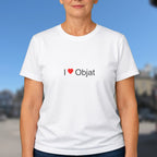 T-shirt I love objat