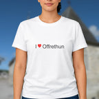 T-shirt I love offrethun