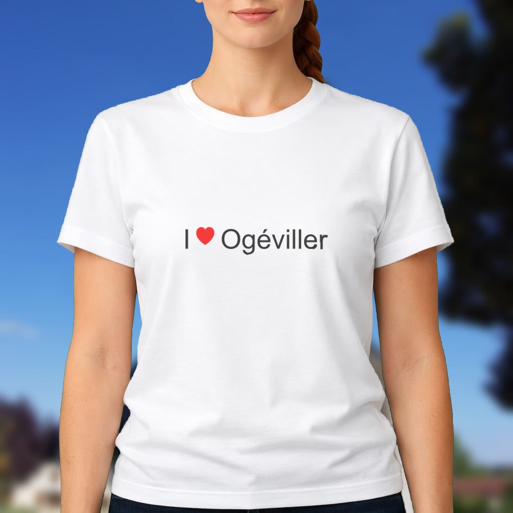 T-shirt I love ogéviller