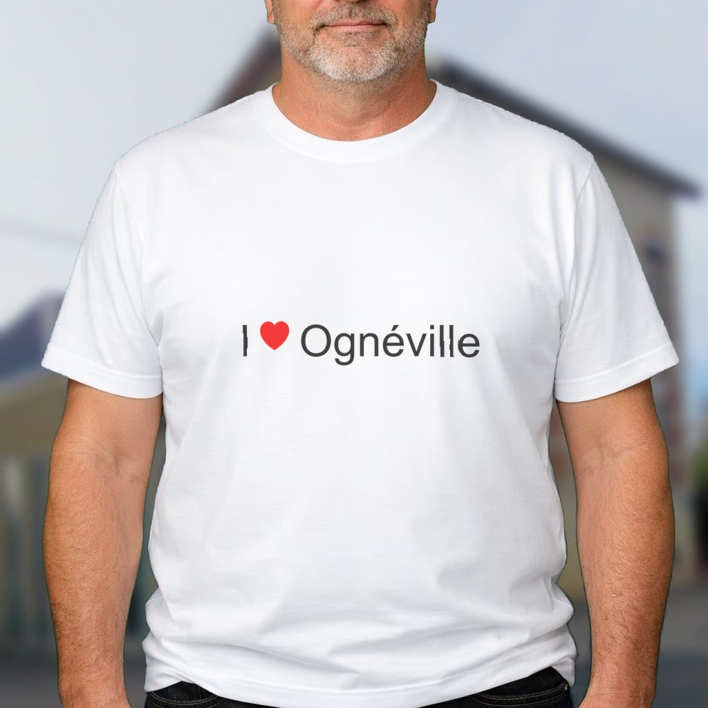 T-shirt I love ognéville