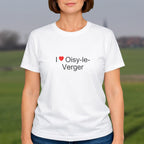 T-shirt I love oisy-le-verger