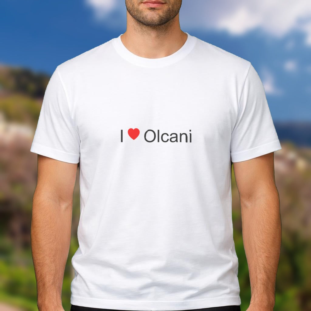T-shirt I love olcani