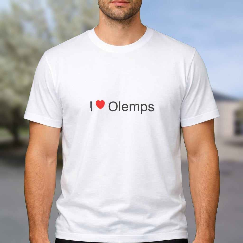 T-shirt I love olemps