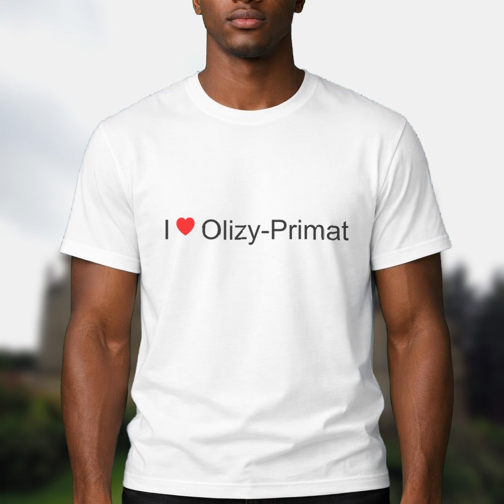 T-shirt I love olizy-primat