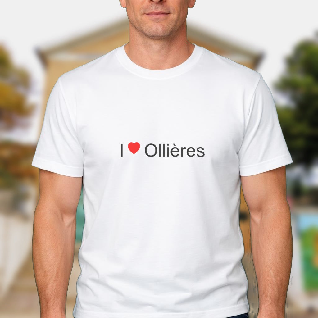 T-shirt I love ollières