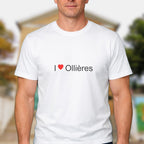 T-shirt I love ollières