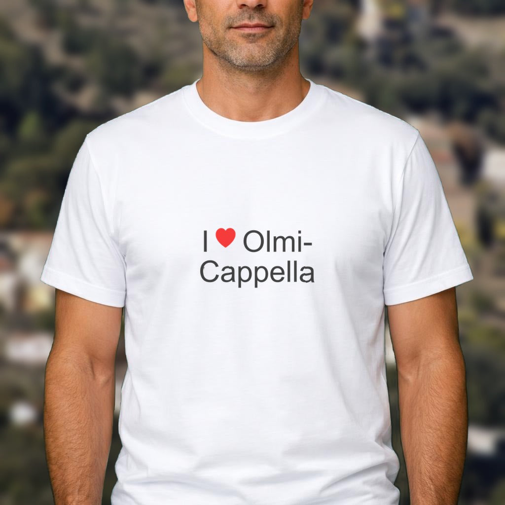 T-shirt I love olmi-cappella