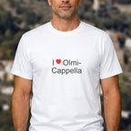T-shirt I love olmi-cappella