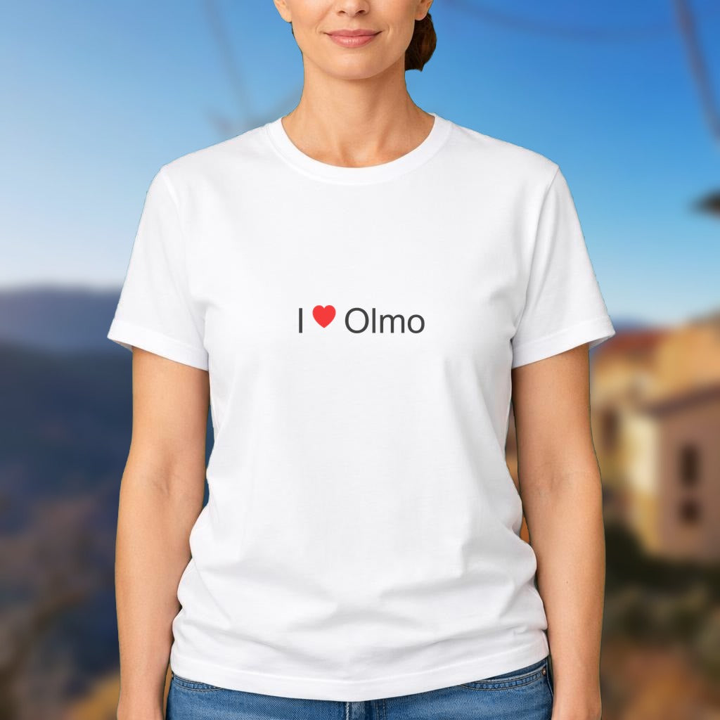 T-shirt I love olmo