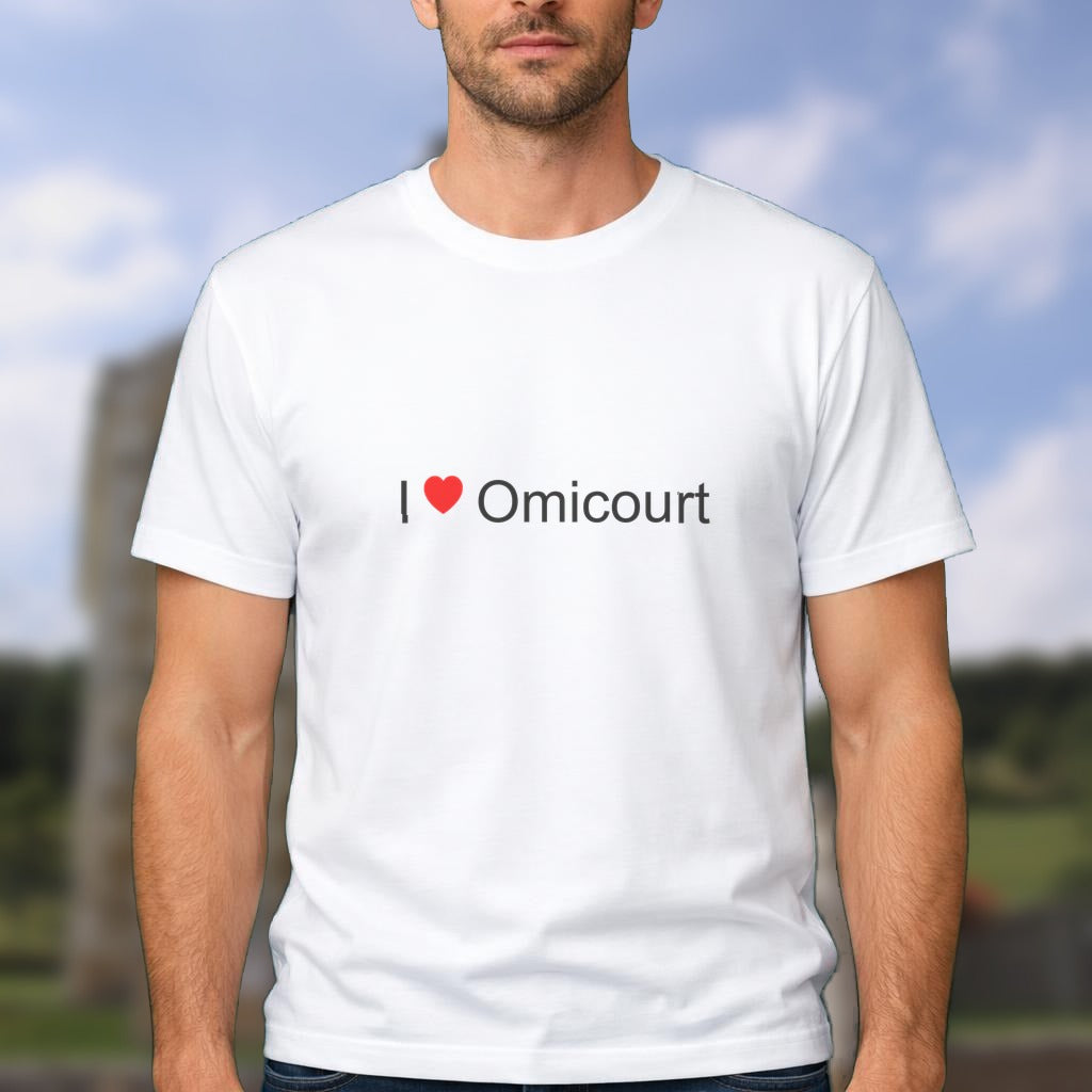 T-shirt I love omicourt