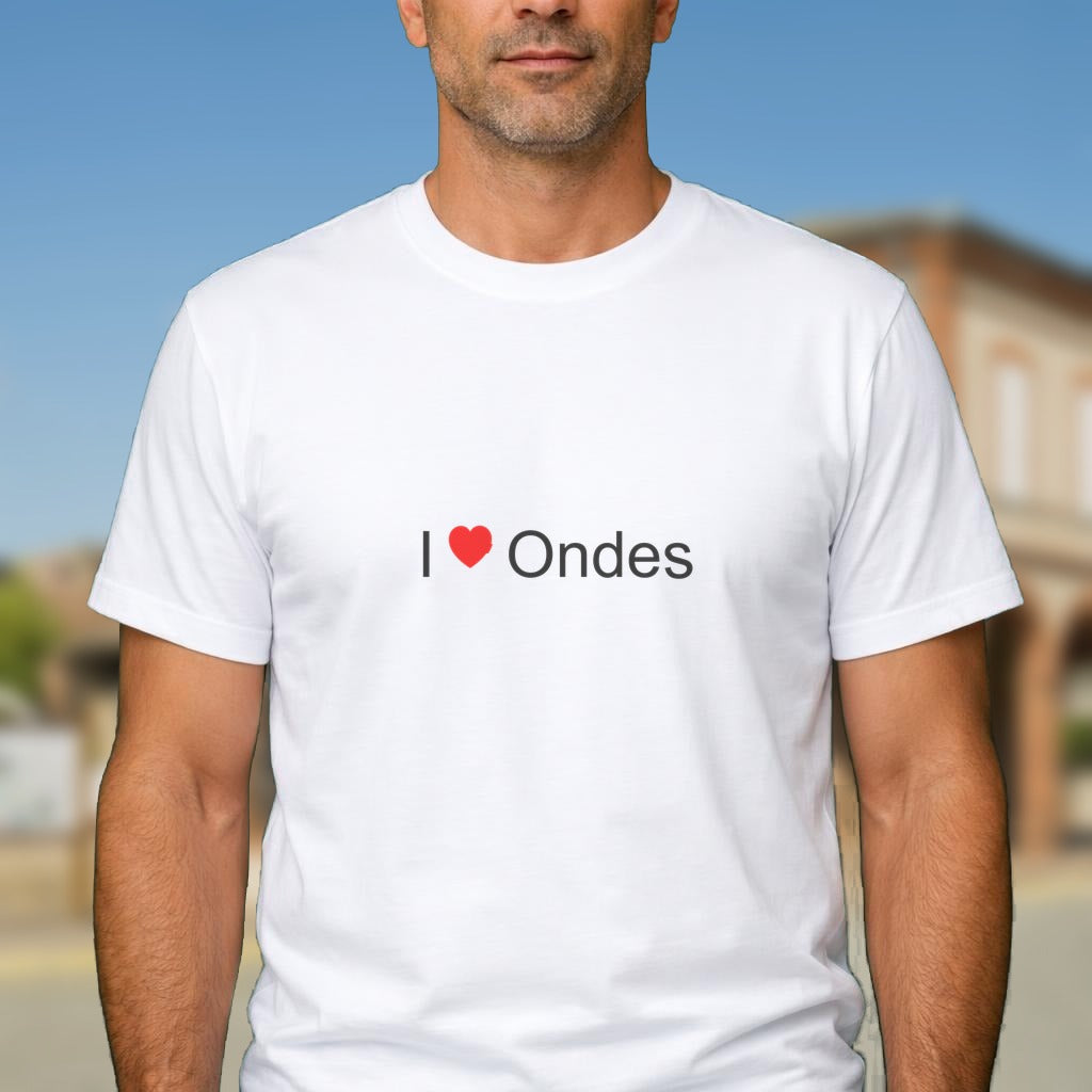 T-shirt I love ondes