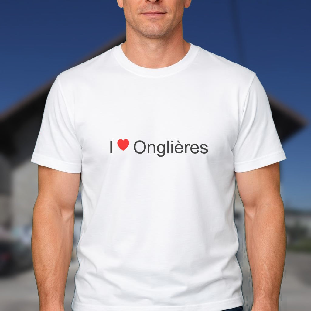 T-shirt I love onglières