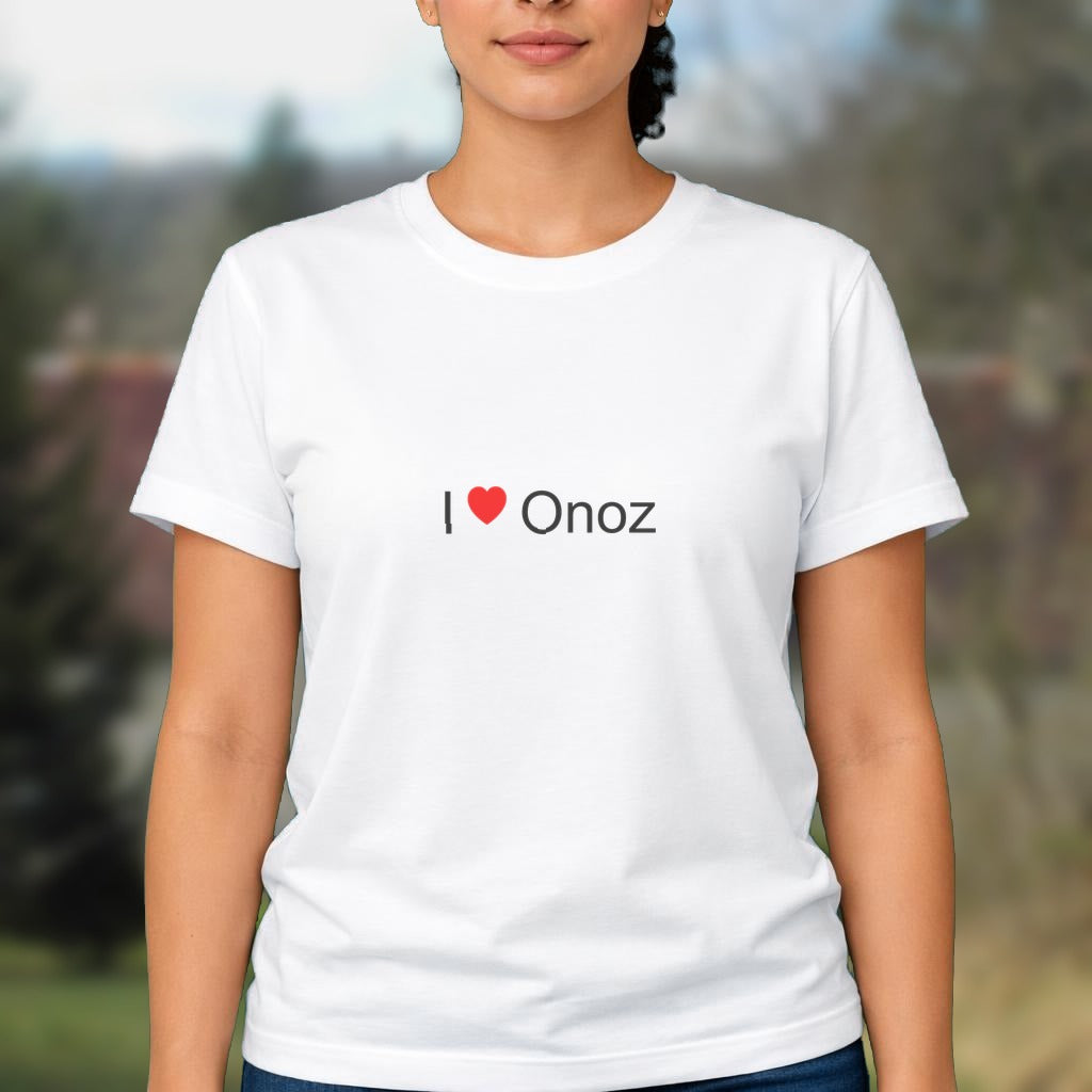T-shirt I love onoz