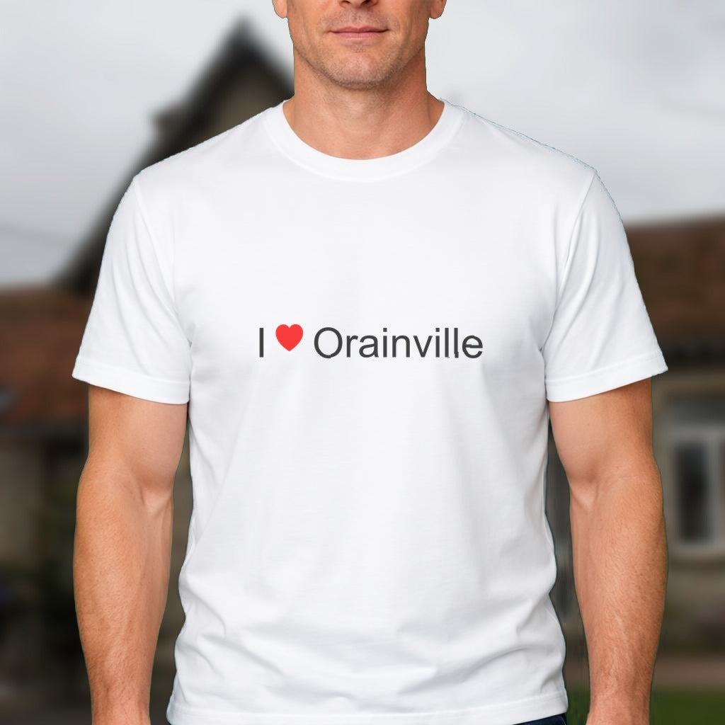 T-shirt I love orainville