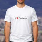 T-shirt I love oraison