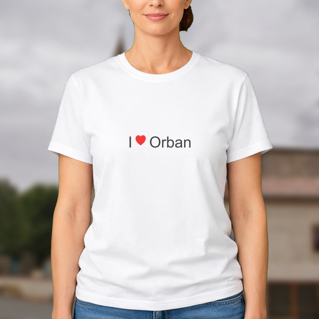 T-shirt I love orban