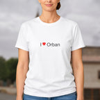 T-shirt I love orban