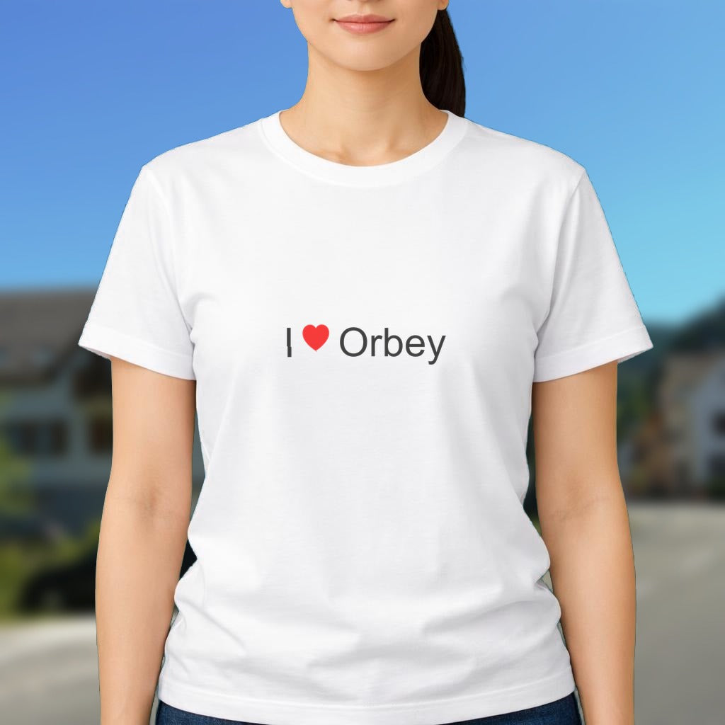 T-shirt I love orbey