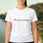 T-shirt I love orée d'anjou