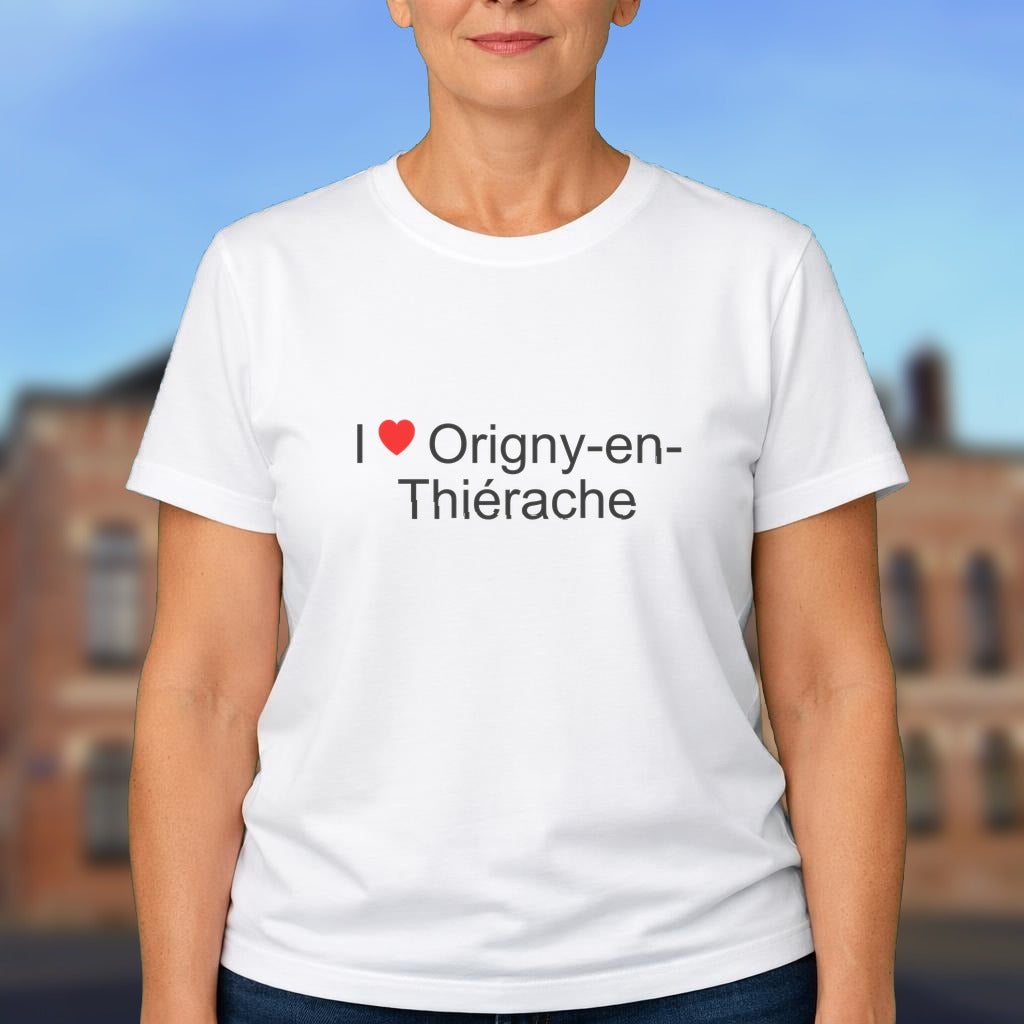 T-shirt I love origny-en-thiérache