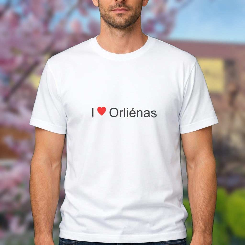 T-shirt I love orliénas