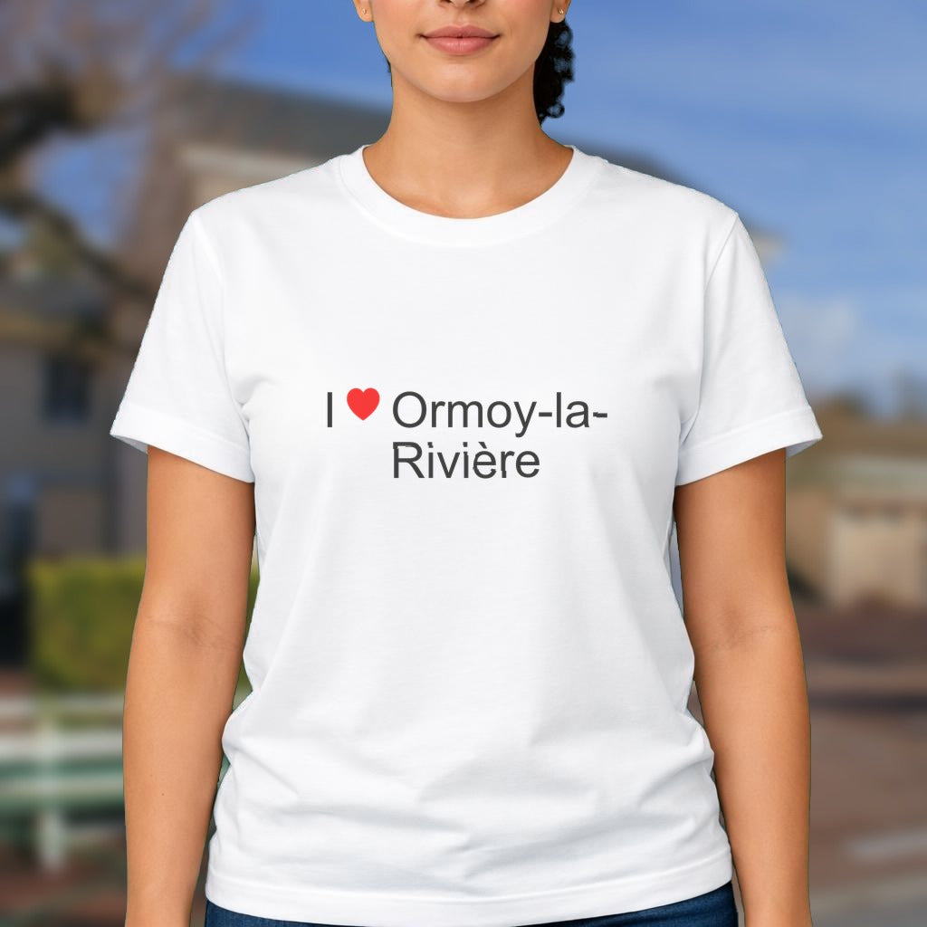 T-shirt I love ormoy-la-rivière