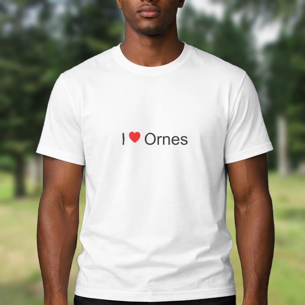 T-shirt I love ornes