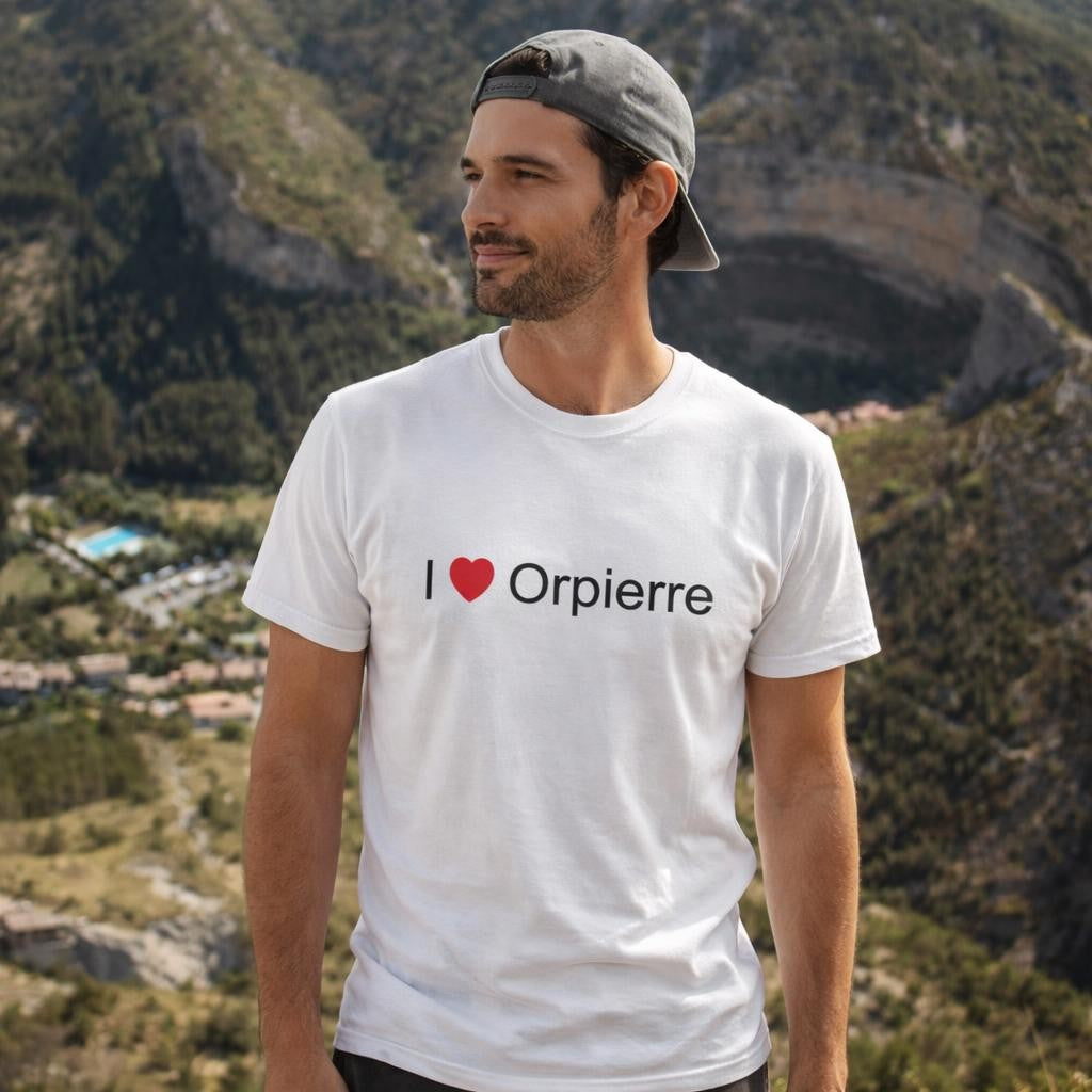 T-shirt I love orpierre