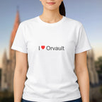 T-shirt I love orvault