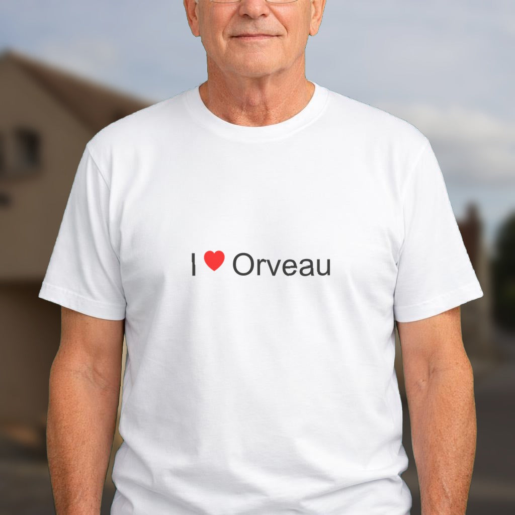 T-shirt I love orveau