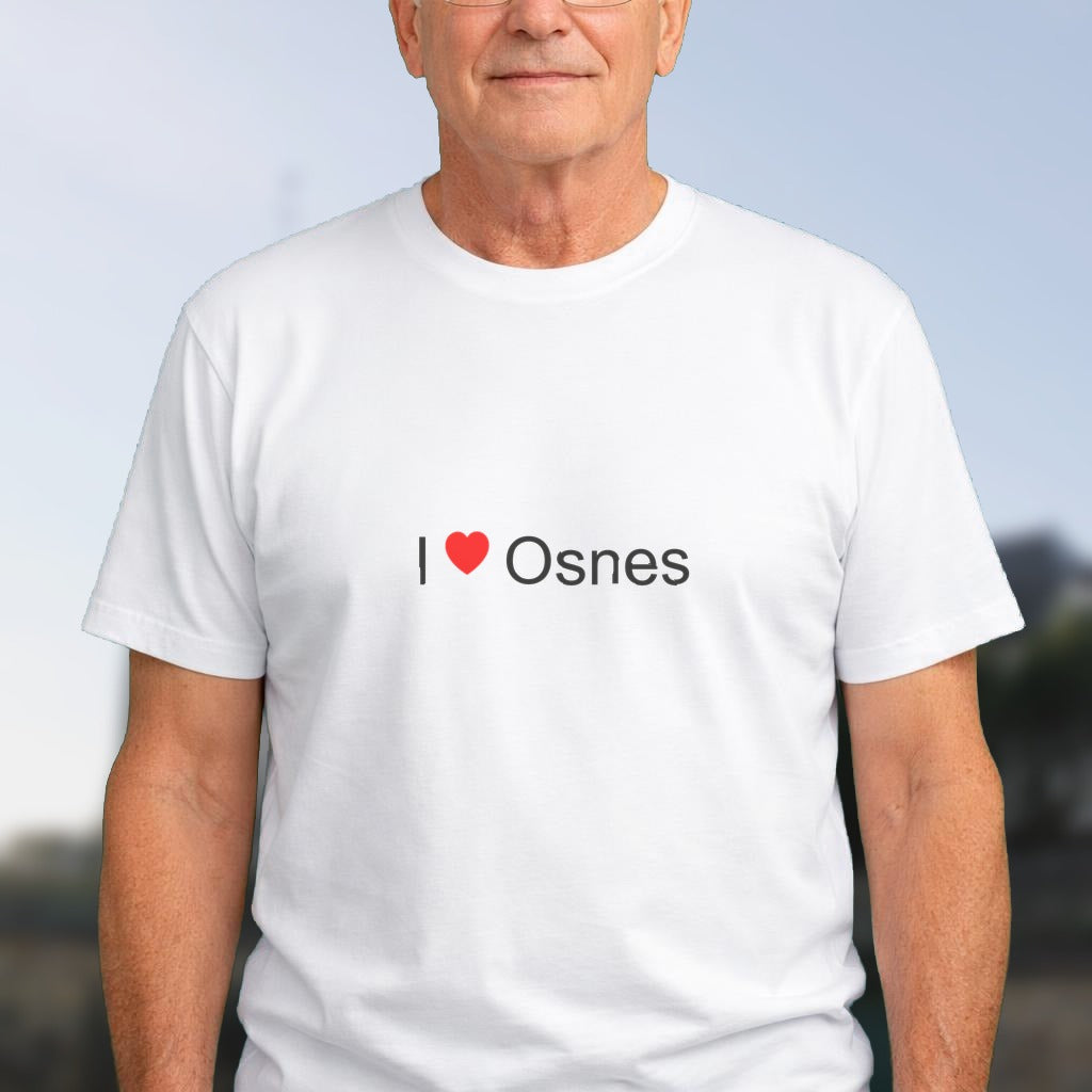 T-shirt I love osnes
