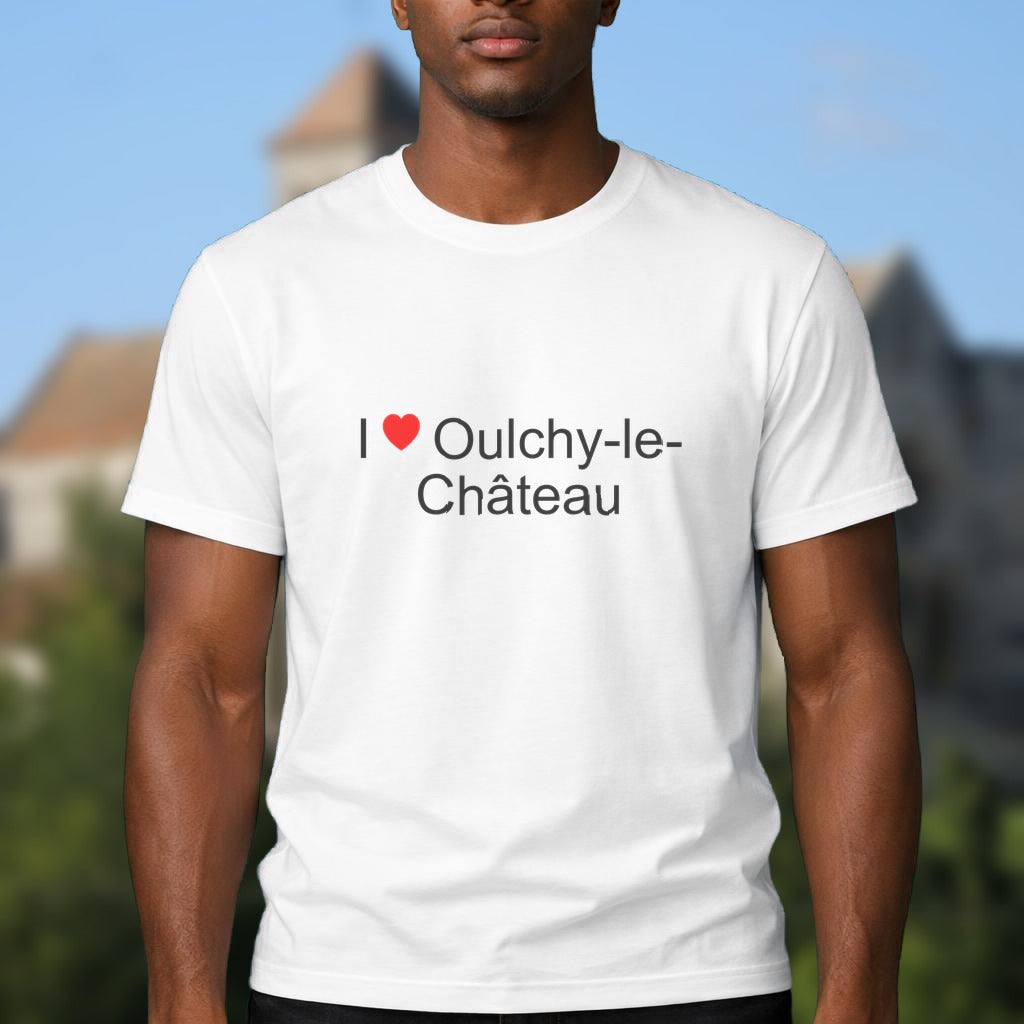 T-shirt I love oulchy-le-château