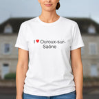 T-shirt I love ouroux-sur-saône